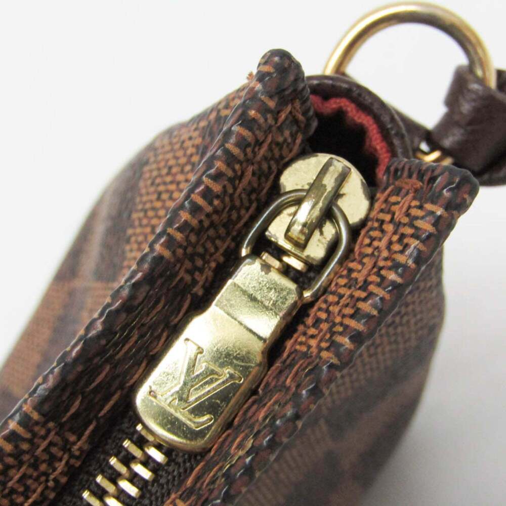 LOUIS VUITTON Authentic Brown Damier Pouch - Picture 7 of 14